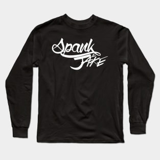 Spank n' Jake (White) Long Sleeve T-Shirt